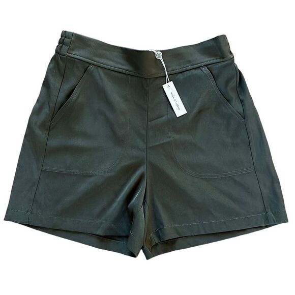 NEW Max Studio Army Green Shorts - Picture 1 of 6
